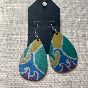 Colorful Teardrop Earrings
